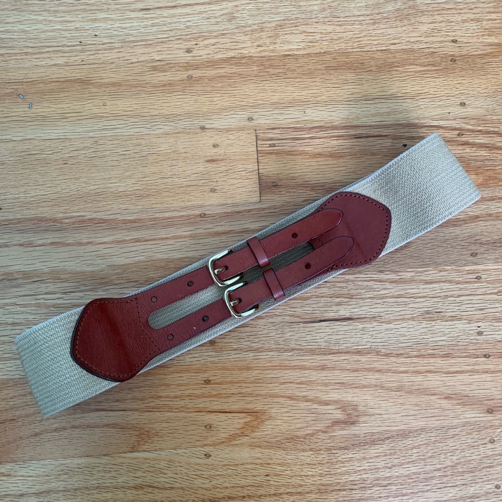 Club Monaco Genuine Leather Waist Belt